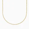 Richline Group 14K Yellow Gold Woven Rope Chain 18" | Accessories