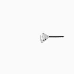 Effy Jewelry 14 Karat White Gold Diamond Stud Earrings with 1.00TCW Round Diamonds | Earrings