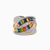 Effy Jewelry Limited Edition 14K Yellow Gold Sapphire u0026 Diamond Interlocking Ring | Rings