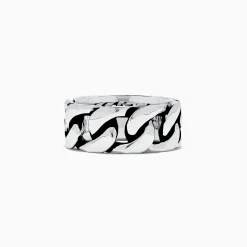 Effy Jewelry Men's 925 Sterling Silver Chain Link Band Ring | Mens