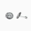 Effy Jewelry Men's 925 Sterling Silver Compass Cufflinks | Mens