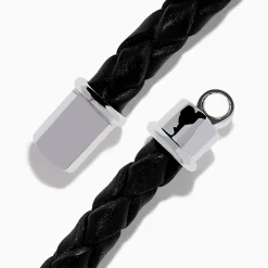 Effy Jewelry Men's 925 Sterling Silver Spinel Leather Bracelet | Mens