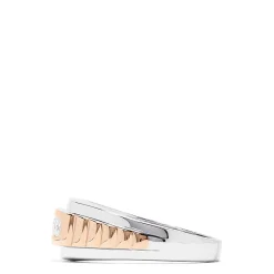 Effy Jewelry Men's 14K White and Rose Gold Diamond Ring, 0.49 TCW | Mens