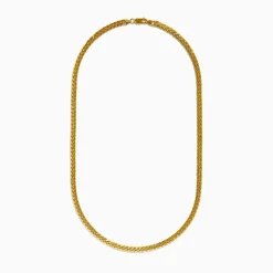 Effy Jewelry Men's 14K Yellow Gold 20" Solid Cuban Domed Chain | Mens