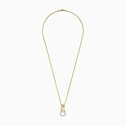 Effy Jewelry Men's 14K Yellow Gold Diamond Horse Pendant | Mens