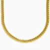 Effy Jewelry Men's 14K Yellow Gold Hollow Curb Chain Necklace 22" | Mens