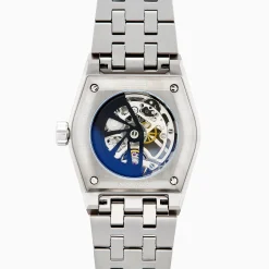 Effy Jewelry Men's Skeleton Diamond Cut Sapphire Crystal Titanium Watch | Watches