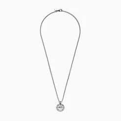 Effy Jewelry Men's Sterling Silver Compass Pendant | Mens