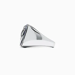 Effy Jewelry Men's Sterling Silver Lapis Lazuli Anchor Ring, 5.90 TCW | Mens