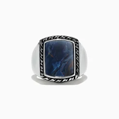 Effy Jewelry Men's Sterling Silver Pietersite Ring, 6.00 TCW | Mens