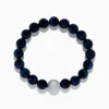 Effy Jewelry Men's Tiger's Eye and Meteorite Beaded 8" String Bracelet | Mens