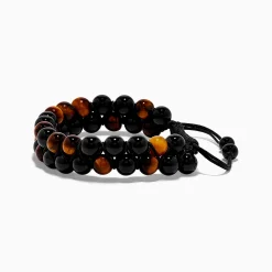 BH Multi Men's Tiger's Eye Bead Bracelet | Mens