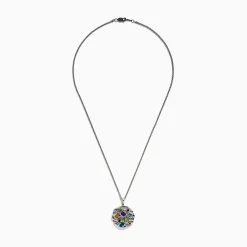 Effy Jewelry Mosaic 925 Sterling Silver Diamond | Necklaces & Pendants