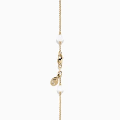 Effy Jewelry Mosaic 14K Yellow Multi Color Gemstone and Fresh Water Pearl Station Necklace | Necklaces & Pendants
