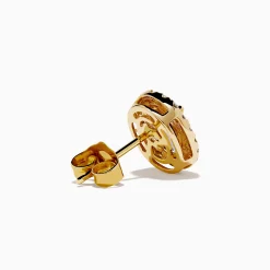 Effy Jewelry Nahla 14K Yellow Gold Tanzanite and Diamond Stud Earrings | Earrings