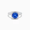 Effy Jewelry Nahla Siri 14K Gold Octagon Cut Tanzanite and Diamond Ring | Rings
