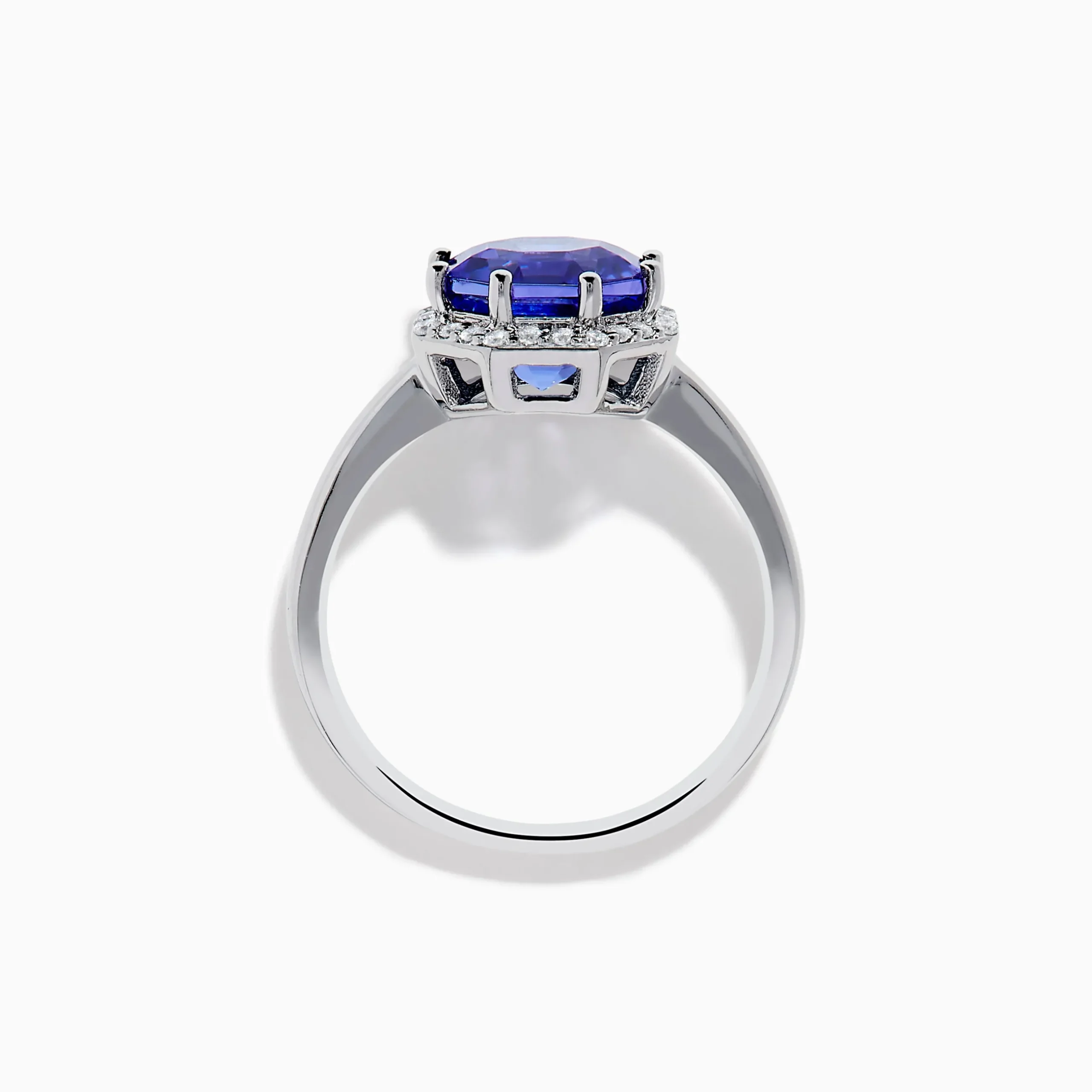 Effy Jewelry Nahla Siri 14K Gold Octagon Cut Tanzanite and Diamond Ring | Rings