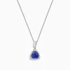 BH Multi Nahla Siri 14K Gold Tanzanite and Diamond Pendant, 1.82 TCW | Necklaces & Pendants