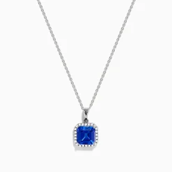 Effy Jewelry Nahla Siri 14K Gold Tanzanite and Diamond Pendant | Necklaces & Pendants