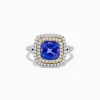 Effy Jewelry Nahla Siri 14K Two Tone Gold Gold Tanzanite and Diamond Ring | Rings