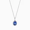 Effy Jewelry Nahla Siri 14K White Gold Tanzanite and Diamond Pendant, 2.97 TCW | Necklaces & Pendants