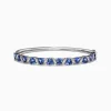 Effy Jewelry Nahla Siri 14K White Gold Tanzanite Diamond Bangle, 4.76 TCW | Bracelets
