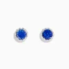 Effy Jewelry Nahla Siri 14K White Gold Tanzanite and Diamond Stud Earrings | Earrings