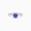 Effy Jewelry Nahla Siri 14K White Gold Tanzanite and Diamond Ring, 1.08 TCW | Rings