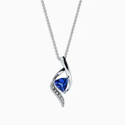 Effy Jewelry Nahla Siri 14K White Gold Tanzanite u0026 Diamond Pendant, 1.46 TCW | Necklaces & Pendants