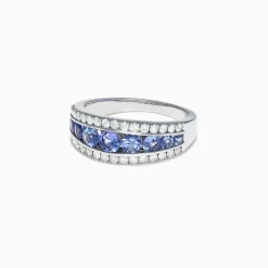 Effy Jewelry Nahla Siri 14K White Gold Tanzanite and Diamond Ring, 1.54 TCW | Rings