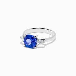 Effy Jewelry Nahla Siri 14K White Gold Tanzanite and Diamond Ring | Rings