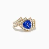 Effy Jewelry Nahla Siri 14K Yellow Gold Tanzanite and Diamond Ring | Rings