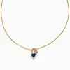 Effy Jewelry Nahla Siri 14K Yellow Gold Tanzanite and Diamond Necklace | Necklaces & Pendants
