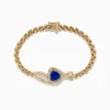 Effy Jewelry Nahla Siri 14K Yellow Gold Diamond Tanzanite Bracelet | Bracelets
