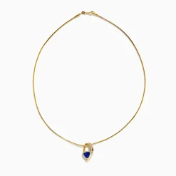 Effy Jewelry Nahla Siri 14K Yellow Gold Tanzanite and Diamond Necklace | Necklaces & Pendants