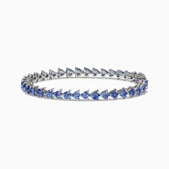 Effy Jewelry Nahla Siri Sterling Silver Tanzanite Bracelet, 7.45 TCW | Bracelets