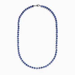 Effy Jewelry Nahla Siri Sterling Silver Tanzanite Trillion Cut Tennis Necklace | Necklaces & Pendants