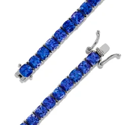 Effy Jewelry Nahla Siri Sterling Silver Tanzanite Tennis Bracelet | Bracelets