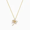 Effy Jewelry Nature 14K Yellow Gold Opal and Diamond Palm Tree Pendant | Necklaces & Pendants