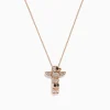 BH Multi Novelty 14K Gold Diamond and White Sapphire Totem Pendant, 0.28 TCW | Necklaces & Pendants