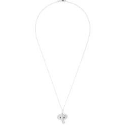 Effy Jewelry Novelty 14K White Gold Diamond Elephant Pendant, 0.73 TCW | Necklaces & Pendants