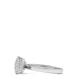 Effy Jewelry Novelty 14K White Gold Diamond Bow Ring, 0.35 TCW | Rings