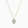 Effy Jewelry Novelty 14K Yellow Gold Diamond Hamsa Pendant | Necklaces & Pendants