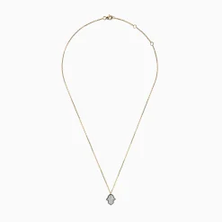 Effy Jewelry Novelty 14K Yellow Gold Diamond Hamsa Pendant | Necklaces & Pendants