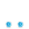 Effy Jewelry Ocean Bleu 14K White Gold Blue Topaz Stud Earrings, 1.10 TCW | Earrings