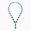 BH Multi Ocean Bleu 14K White Gold London Blue Topaz and Diamond Necklace | Necklaces & Pendants