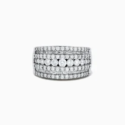 BH Multi Pave Classica 14K White Gold Diamond Ring, 1.99 TCW | Rings