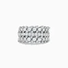 BH Multi Pave Classica 14K White Gold Diamond Ring, 1.88 TCW | Rings