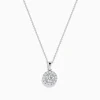 BH Multi Pave Classica 14K White Gold Diamond Pendant | Necklaces & Pendants