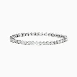 BH Multi Pave Classica 14K White Gold Diamond Tennis Bracelet 1.96 TCW | Bracelets